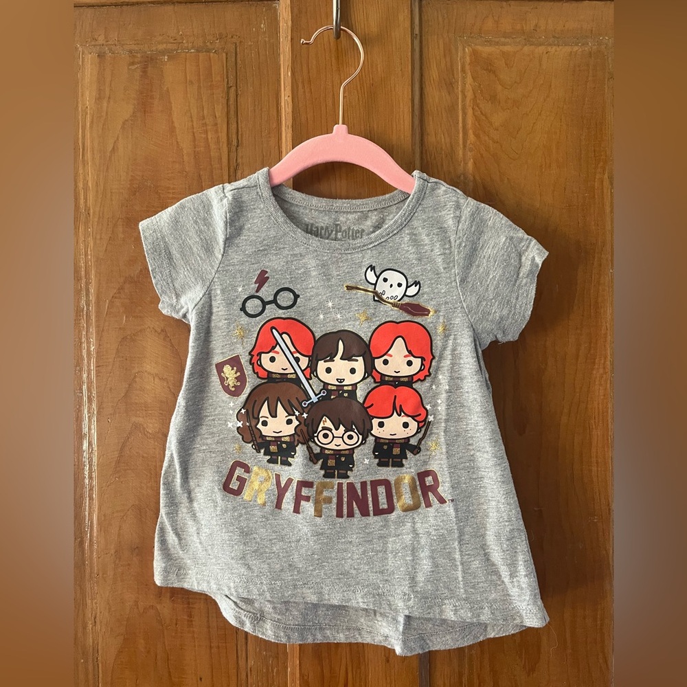 Harry Potter Gryffindor Graphic Tee Size 2T